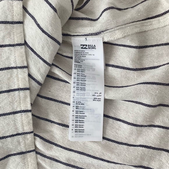 Billabong one shoulder top with ruffle - Picture 9 of 9